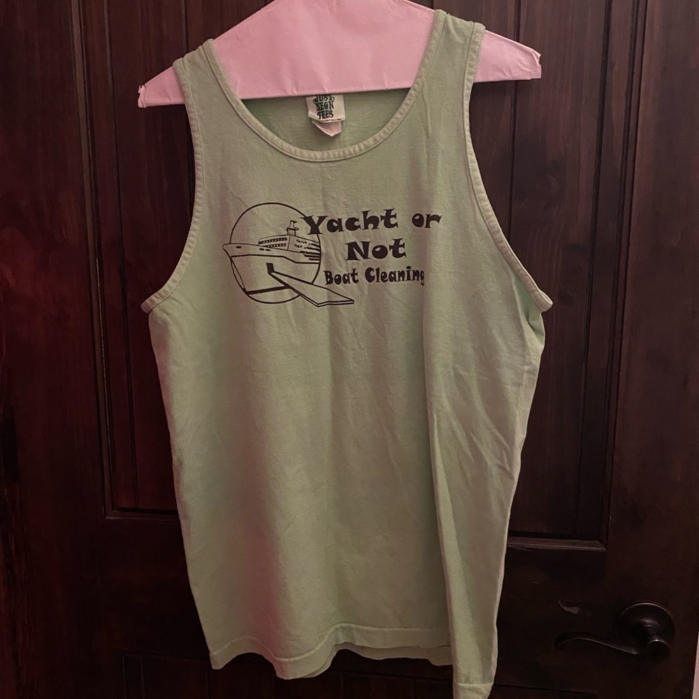 oversized thick strap tank top